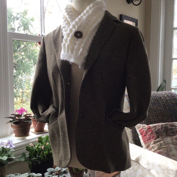 Funky\preppy Vintg  BROOKS BROTHERS wool blazer 10 - Picture 2 of 12